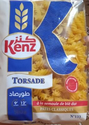 Pâtes torsade Kenz 500g