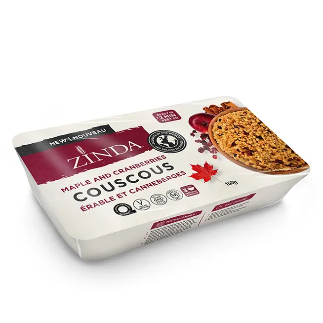 Couscous Zinda maple and cranberries